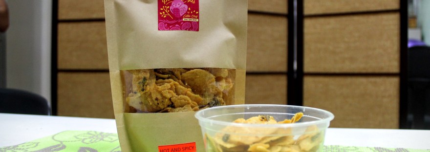 Salted Egg Potato Chips from Little Chef