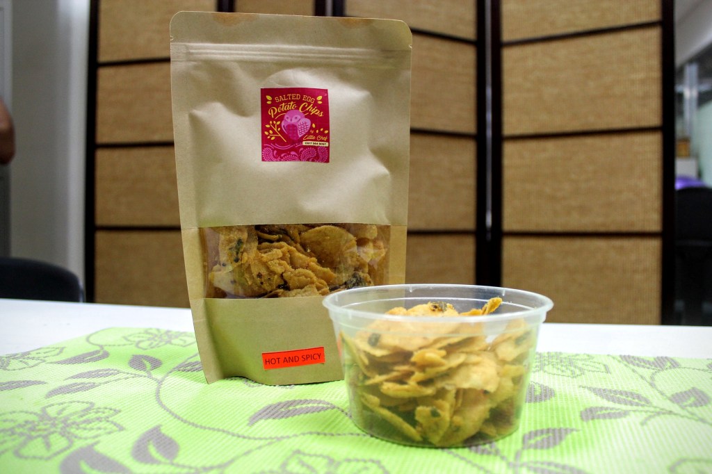 MUST-TRY: Salted Egg Potato Chips from Little&nbsp;Chef