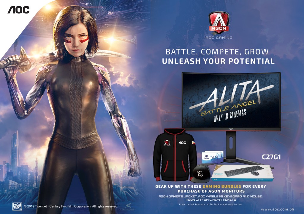 Alita: A Monster Hit That Took Years To Complete | AOC Monitors Special Screening in Cebu