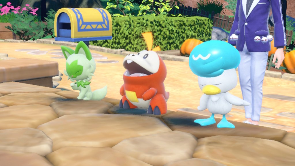 Pokemon Generation 9 starters